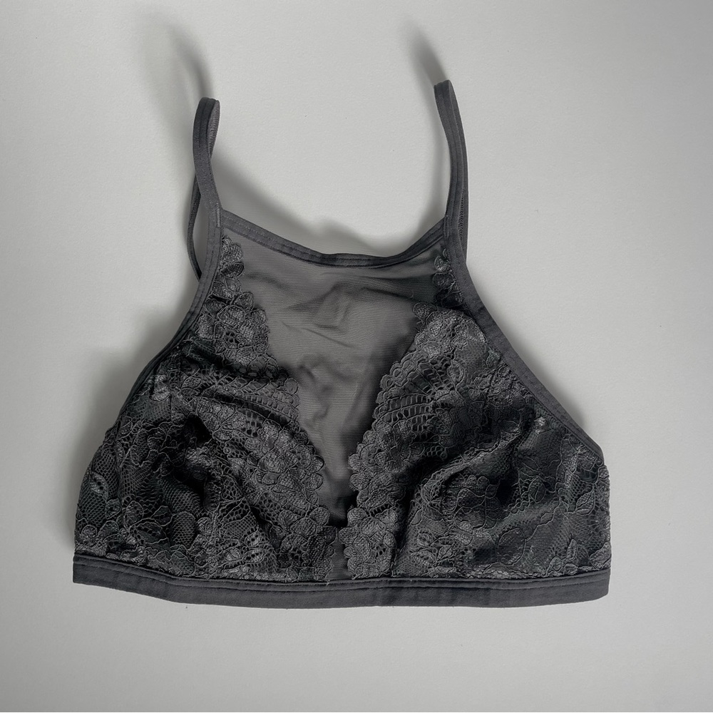 Abercrombie & Fitch Dark Gray Bralette